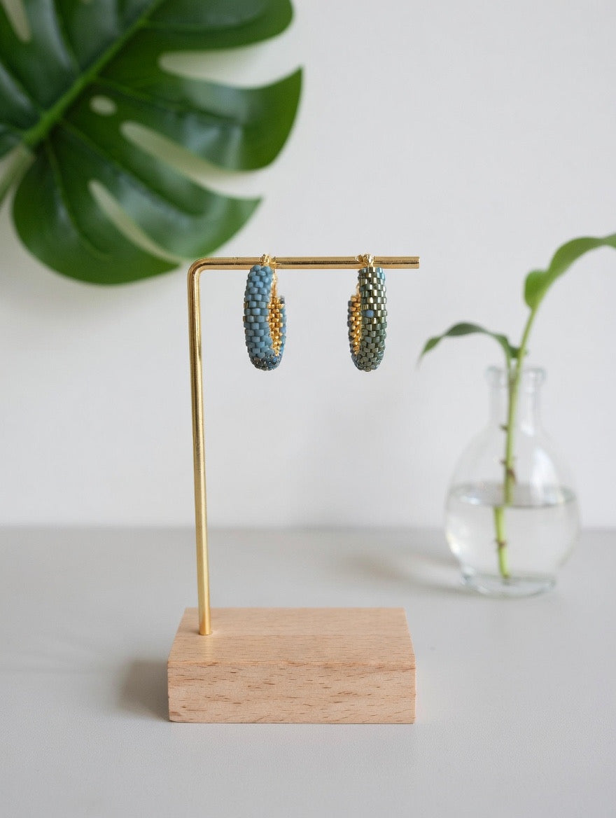 Orecchini "Trinity Hoops"