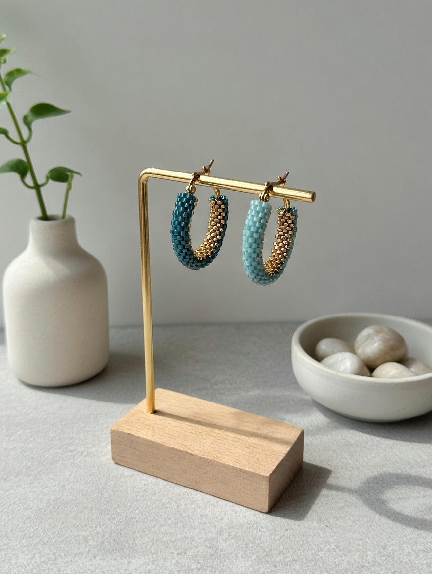 Orecchini "Trinity Hoops"