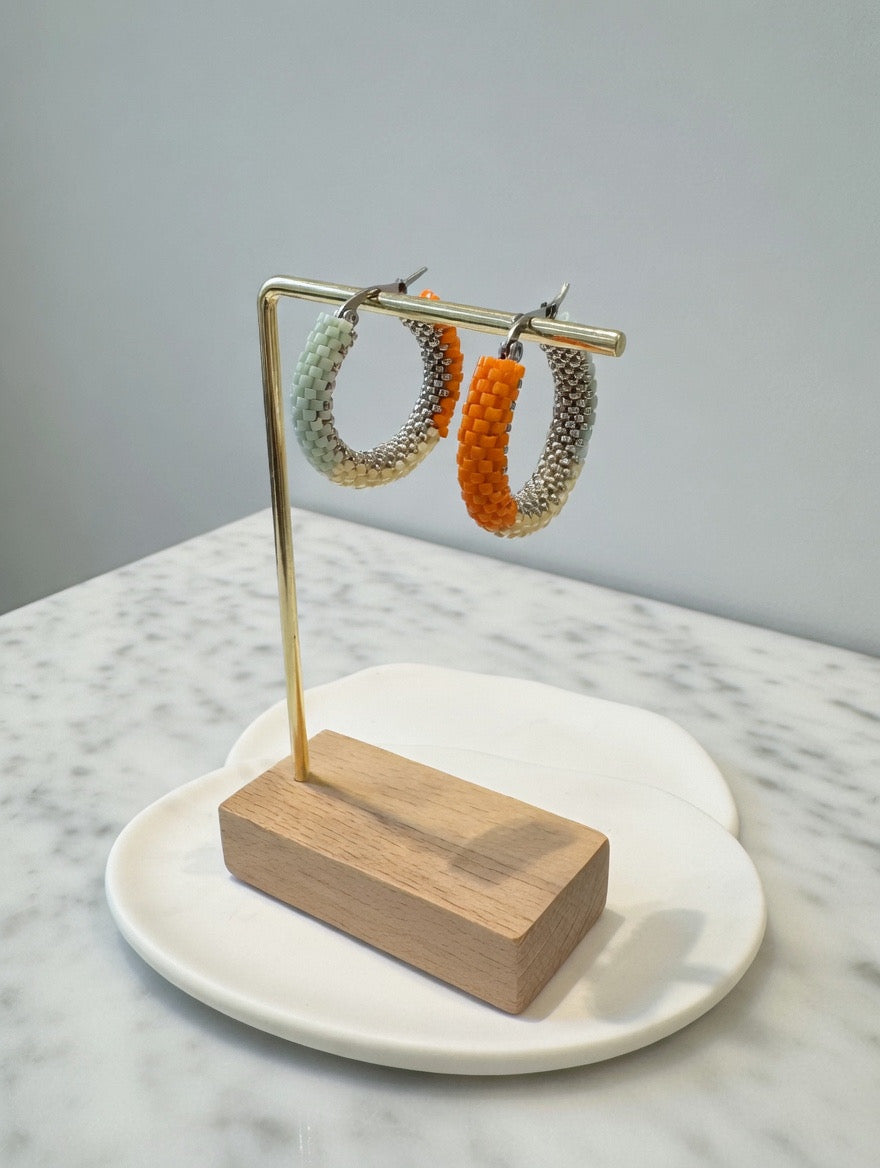 Orecchini "Trinity Hoops"