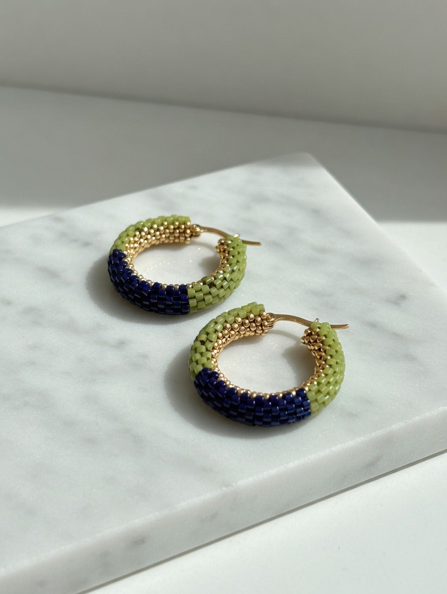 Orecchini "Trinity Hoops"