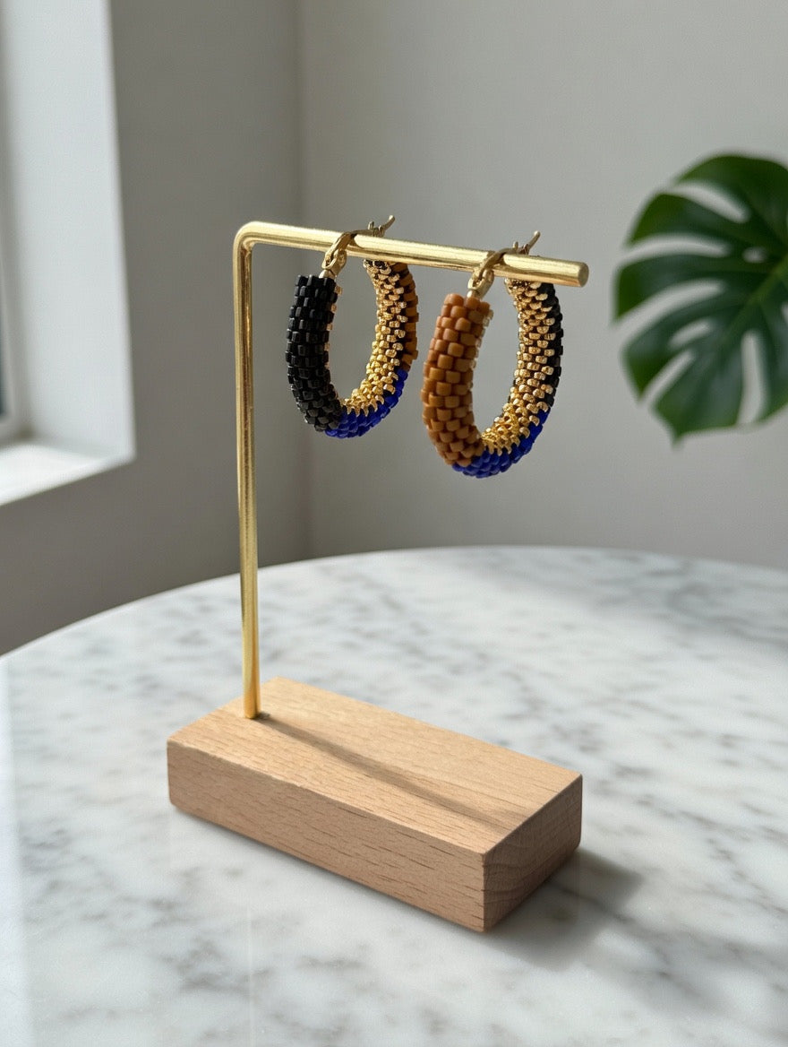 Orecchini "Trinity Hoops"