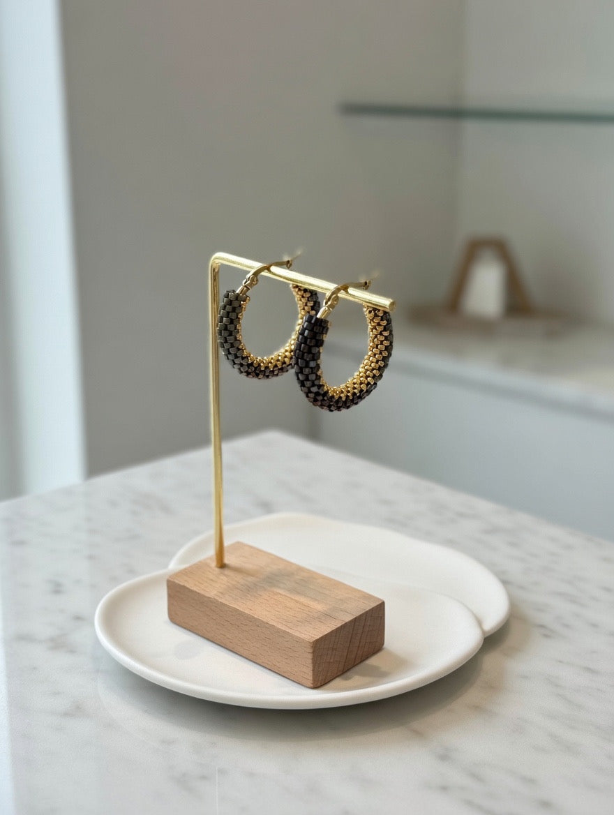 Orecchini "Trinity Hoops"