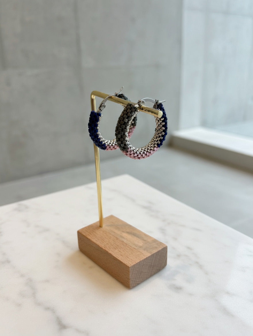 Orecchini "Trinity Hoops"