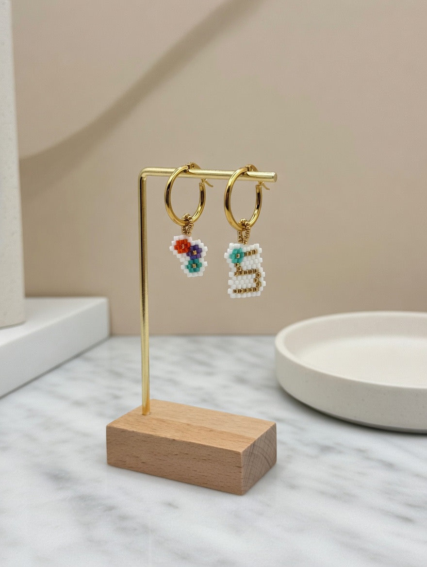 Orecchini "Flower me"