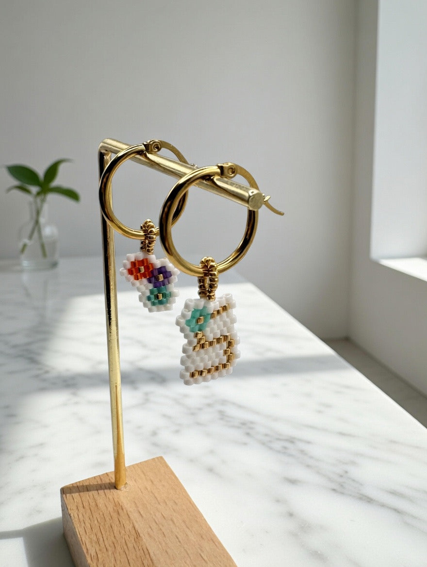 Orecchini "Flower me"